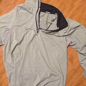 Nike running quarter zip gray